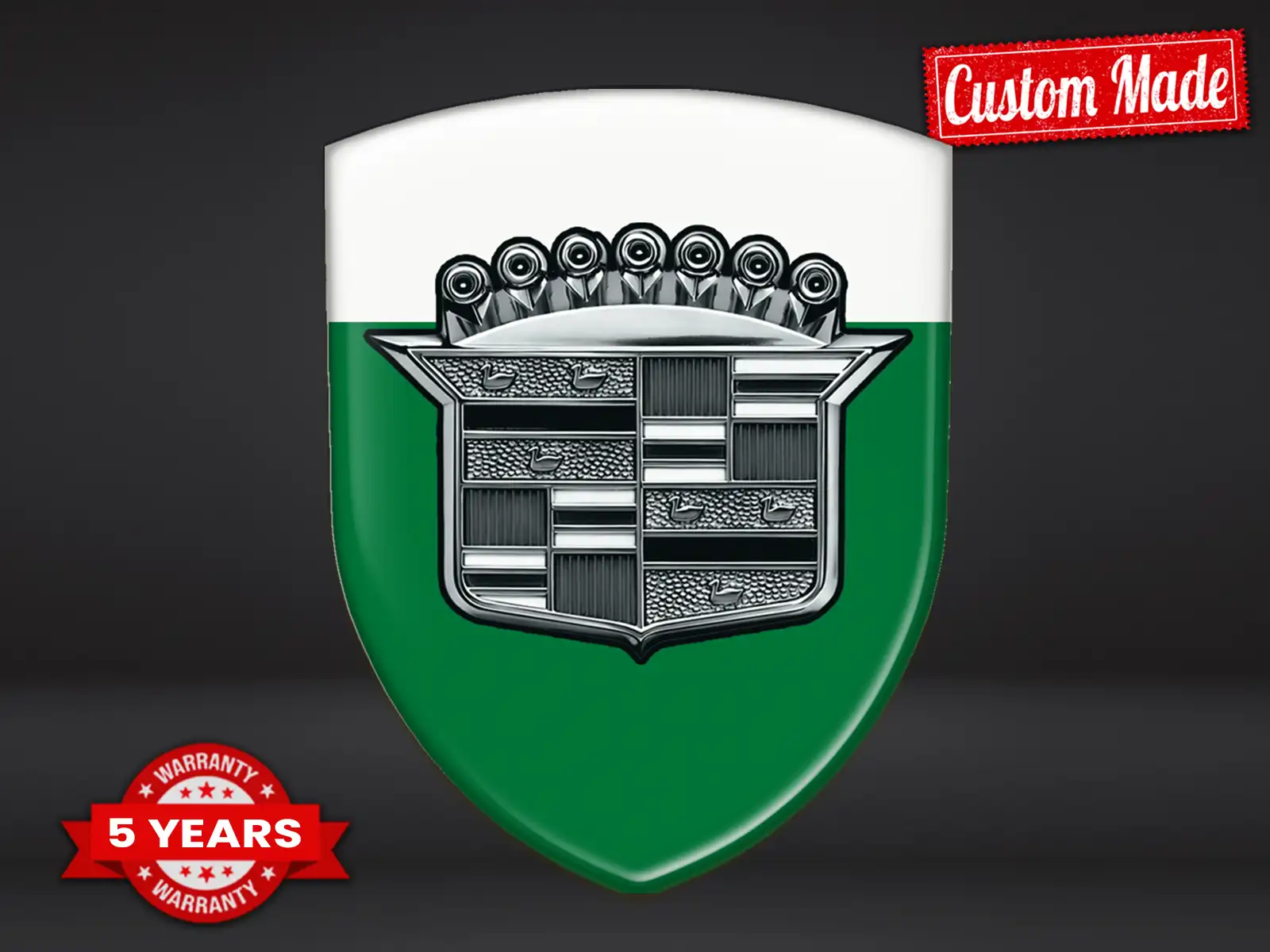 Cadillac Domes Emblem Racing Premium Limited Abzeichen ST